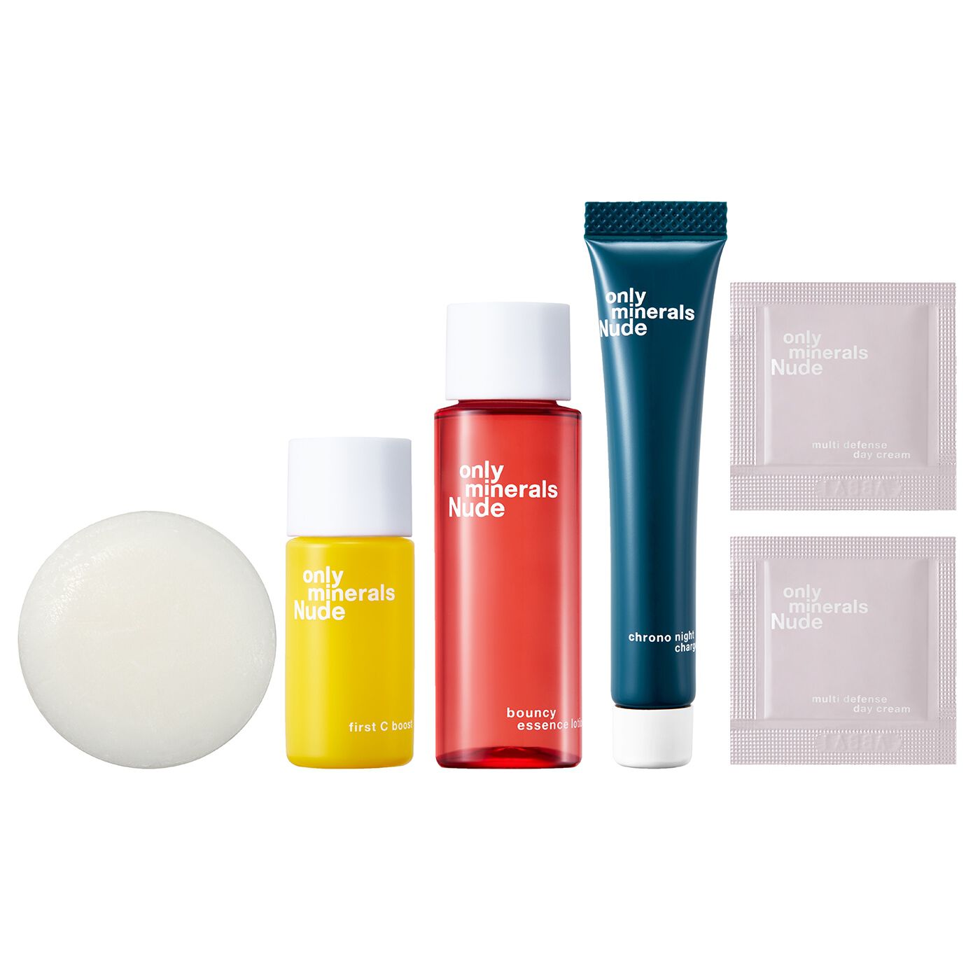 オンリーミネラルNude スキンケアトライアルセット｜フェリシモの