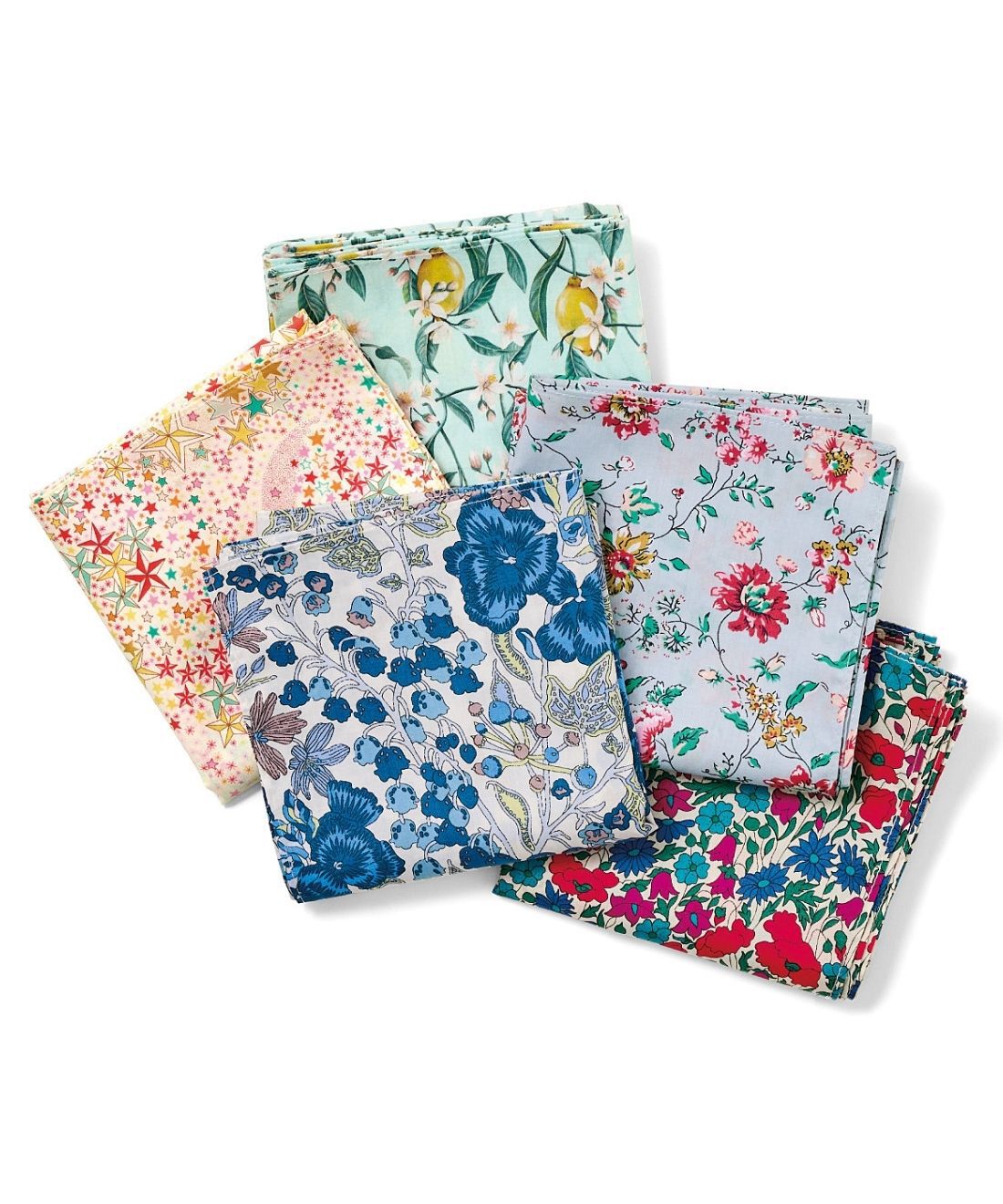 Squee! リバティプリント 大判ハンカチの会｜フェリシモの雑貨 Kraso