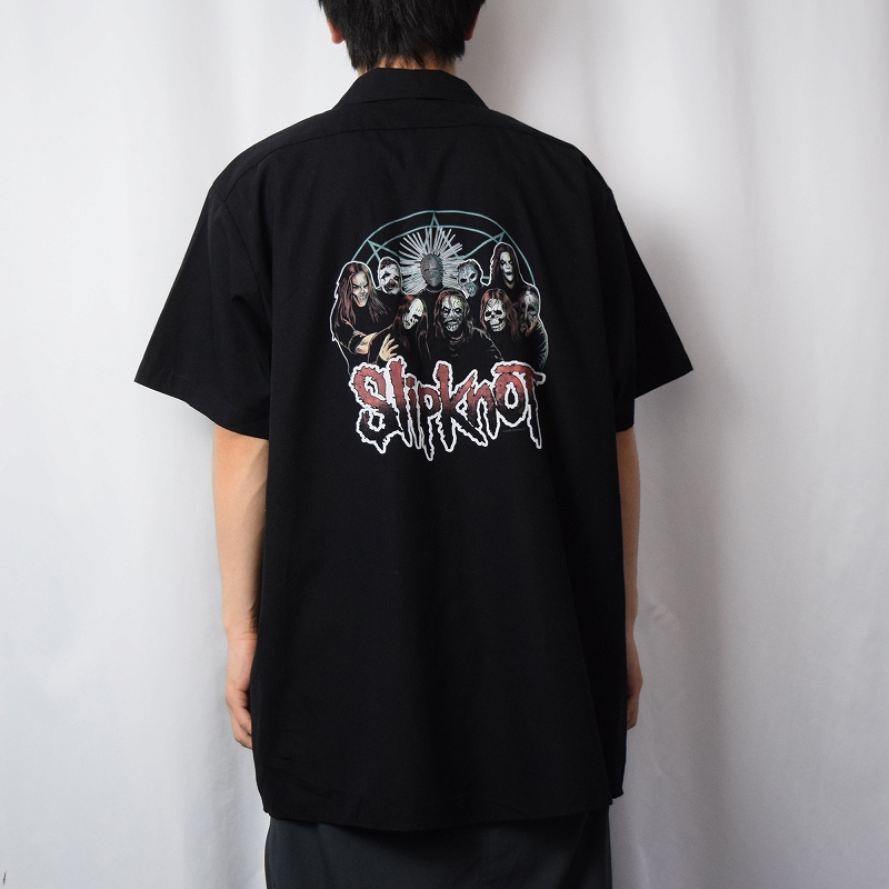 スリップノット 音楽 ミュージック ディッキーズ Dickies 半袖 黒