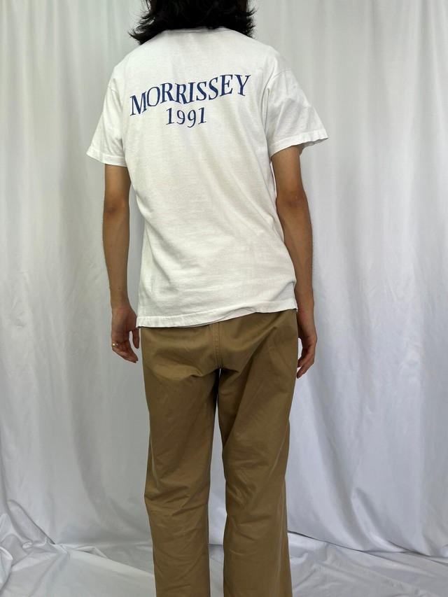 90年代 90s モリッシー アメリカ製 写真 バンT 音楽 ミュージシャン