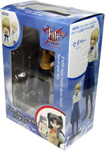 Fate/Stay night フィギュア セイバー & 遠坂 凛 | アニメフィギュア