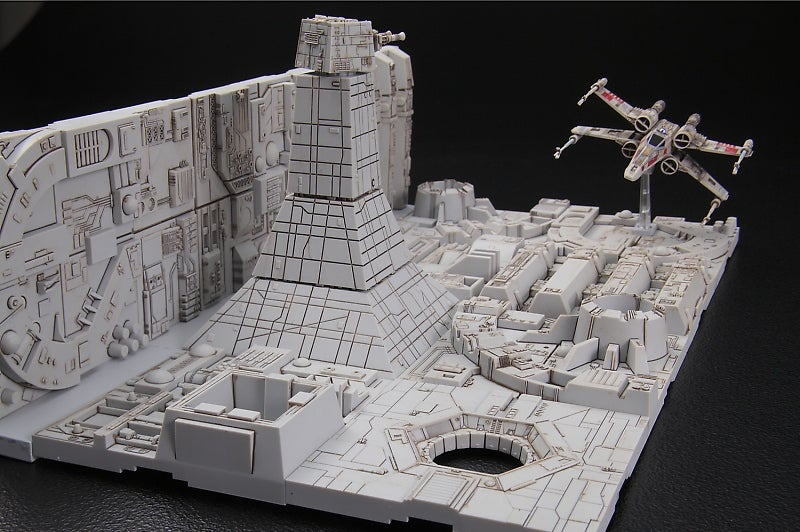 Bandai Hobby Star Wars 1/144 Death Star Attack Model Kit | Figures.com