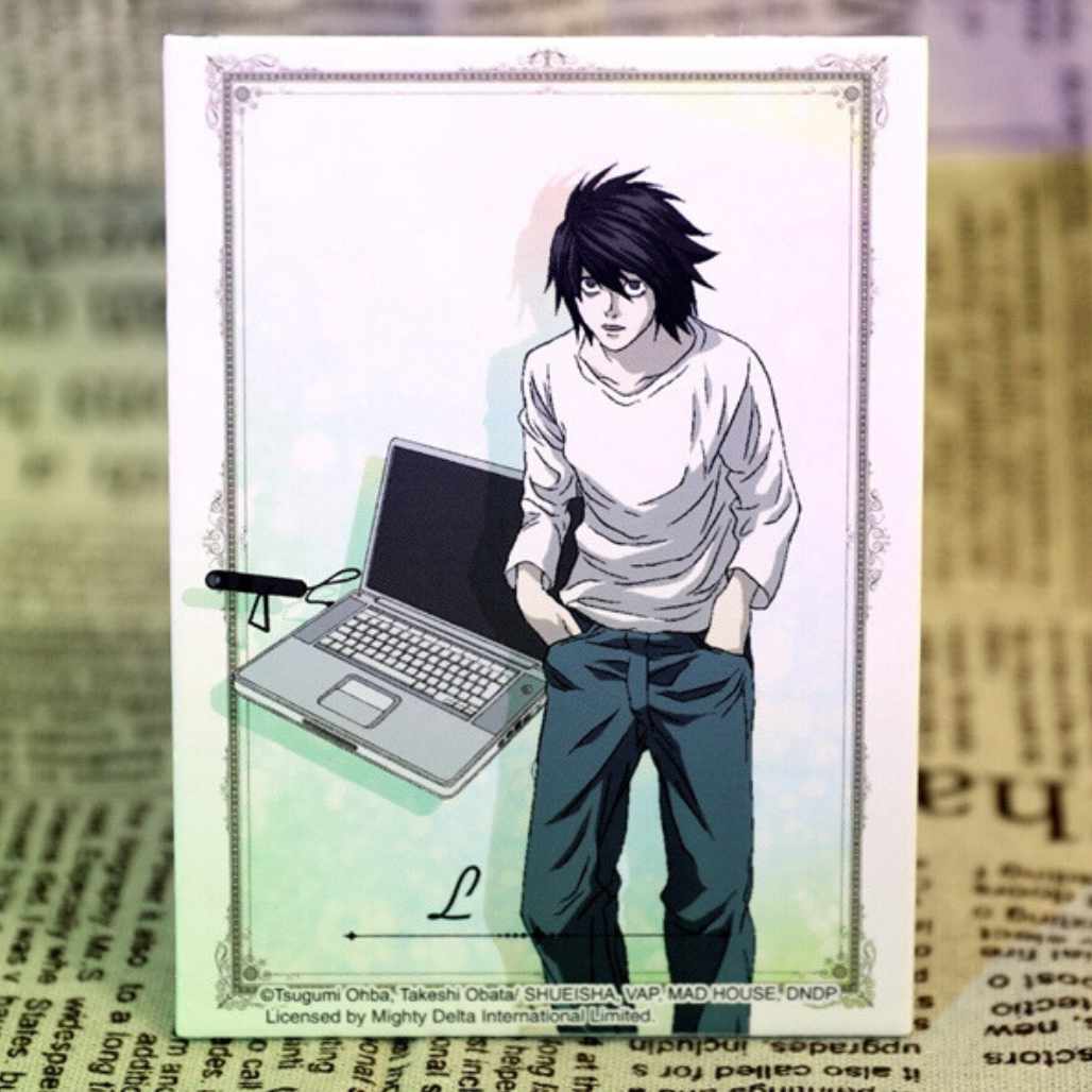 Death Note Characters Anime Poster Board Cards – FIHEROE.