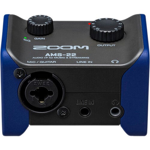 Zoom AMS-22 USB-C Audio Interface - Filmtools