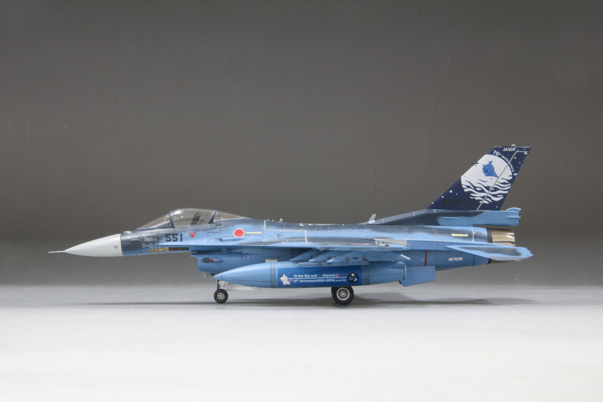 1/72 F-2A戦闘機 [空自創設70周年 記念塗装機]