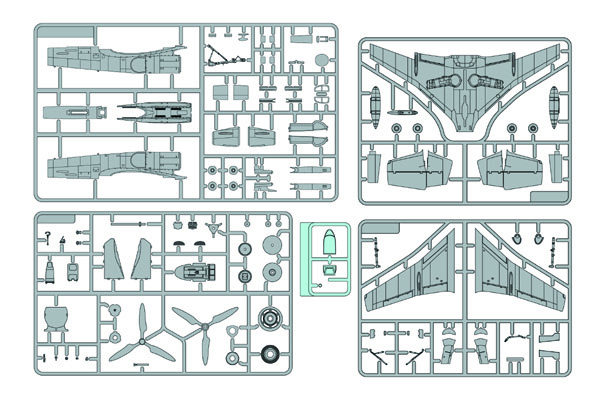 1/48スカイ・クロラ散香マークBプラモデル_ファインモールド
