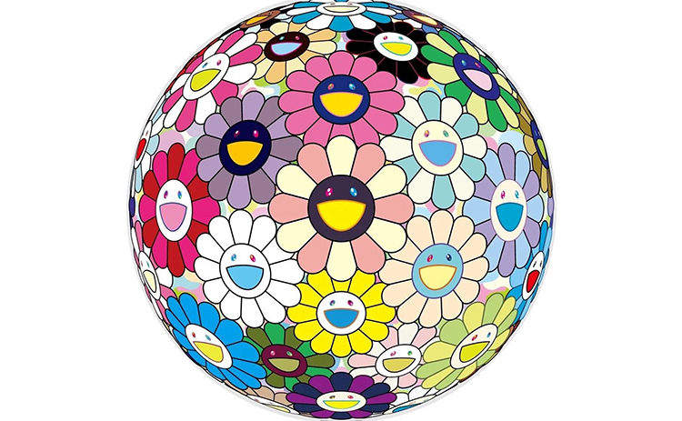 京都の桜赤に桜』村上隆 | 絵画・アート販売 ギャラリー「ファイン