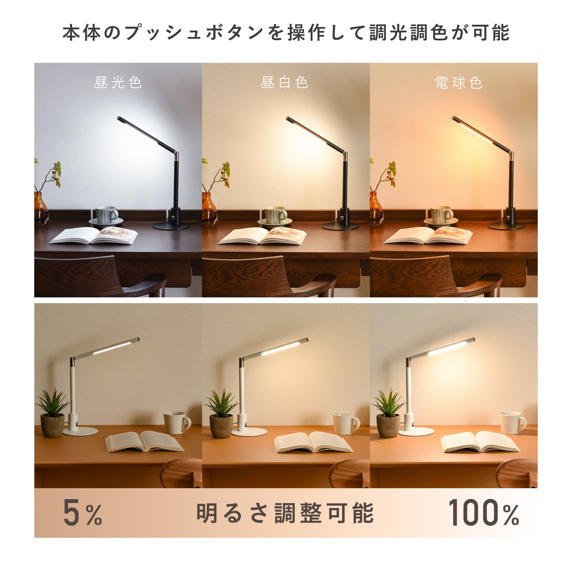 あす着] デスクライト デスクスタンド 照明 卓上 角度調整可能 照明