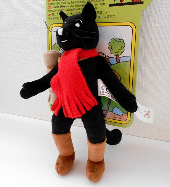 黒ねこミケシュ ぬいぐるみ / フィネサ・ブックス