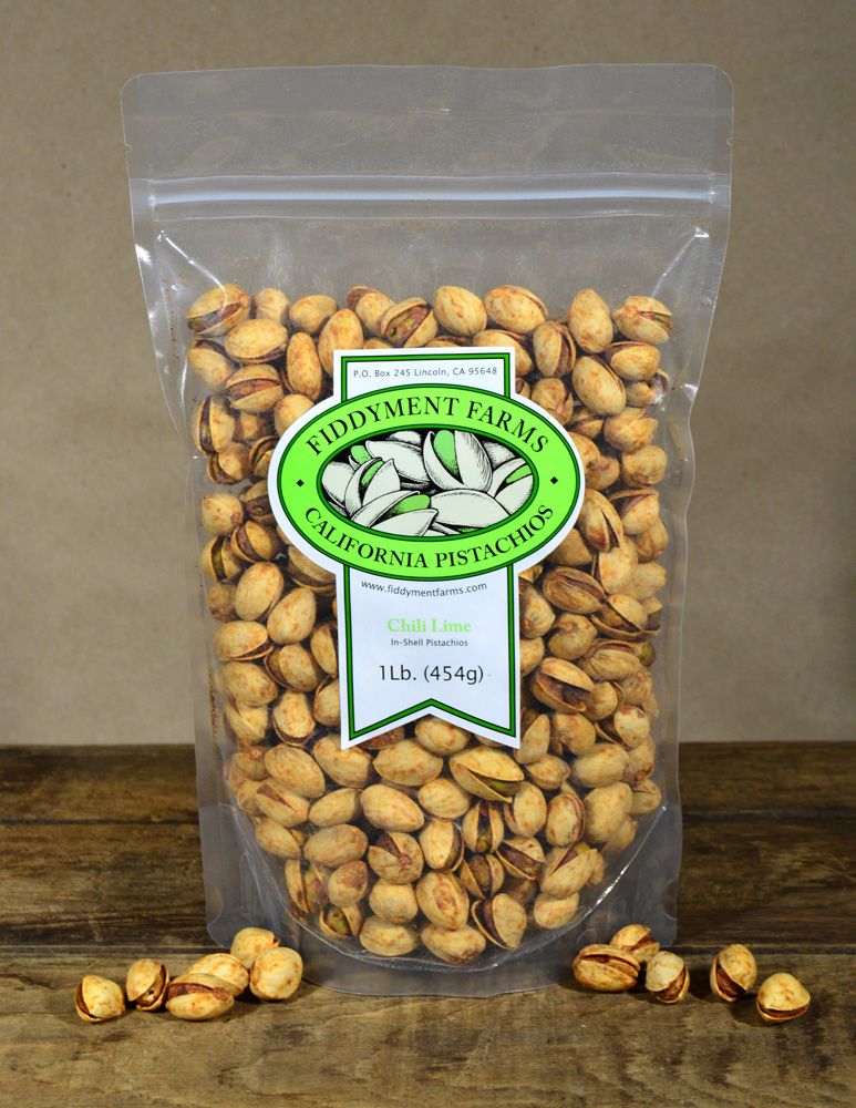 In-Shell Chili Lime Pistachios - Fiddyment Farms