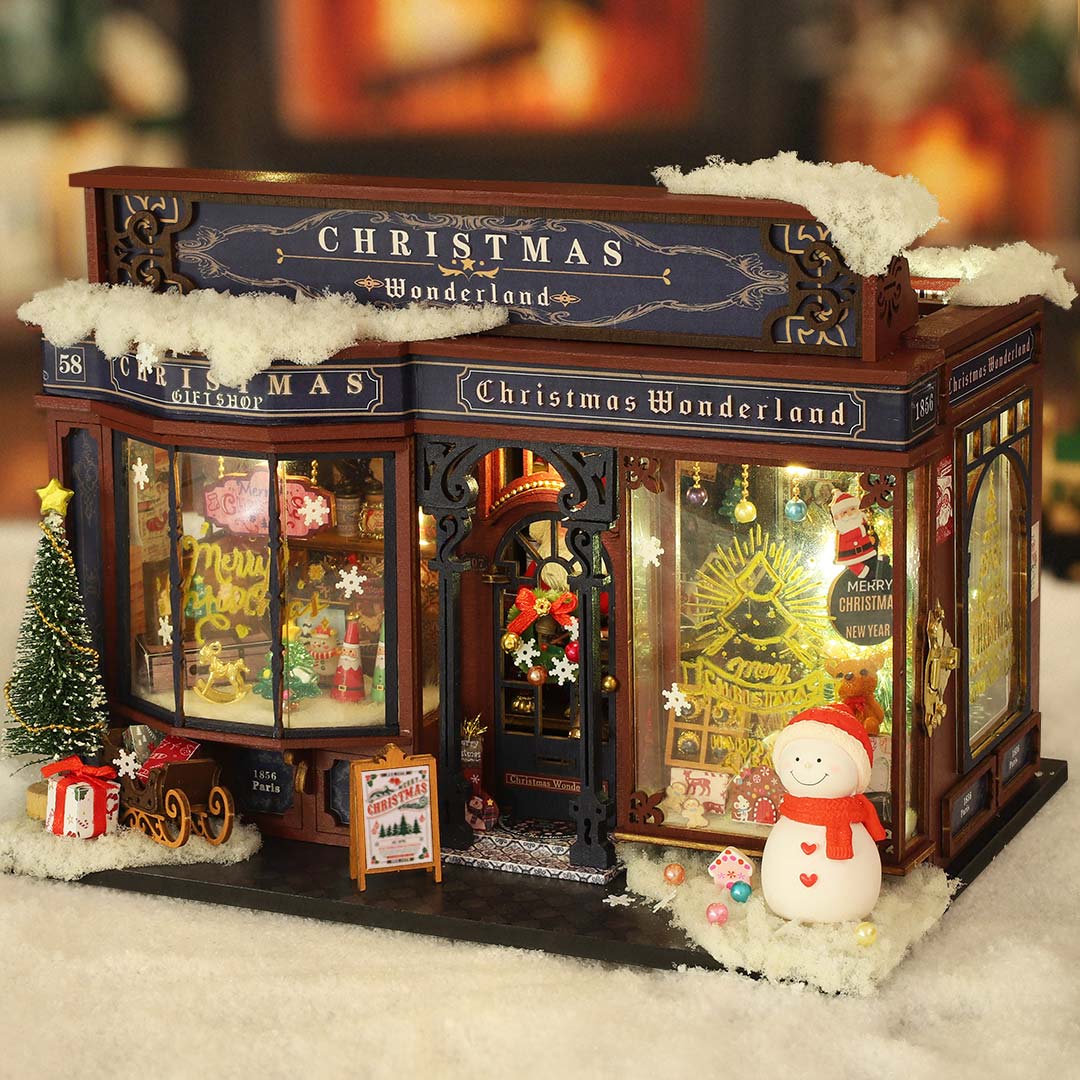 Christmas Wonderland DIY Miniature Dollhouse Kit – Fifijoy