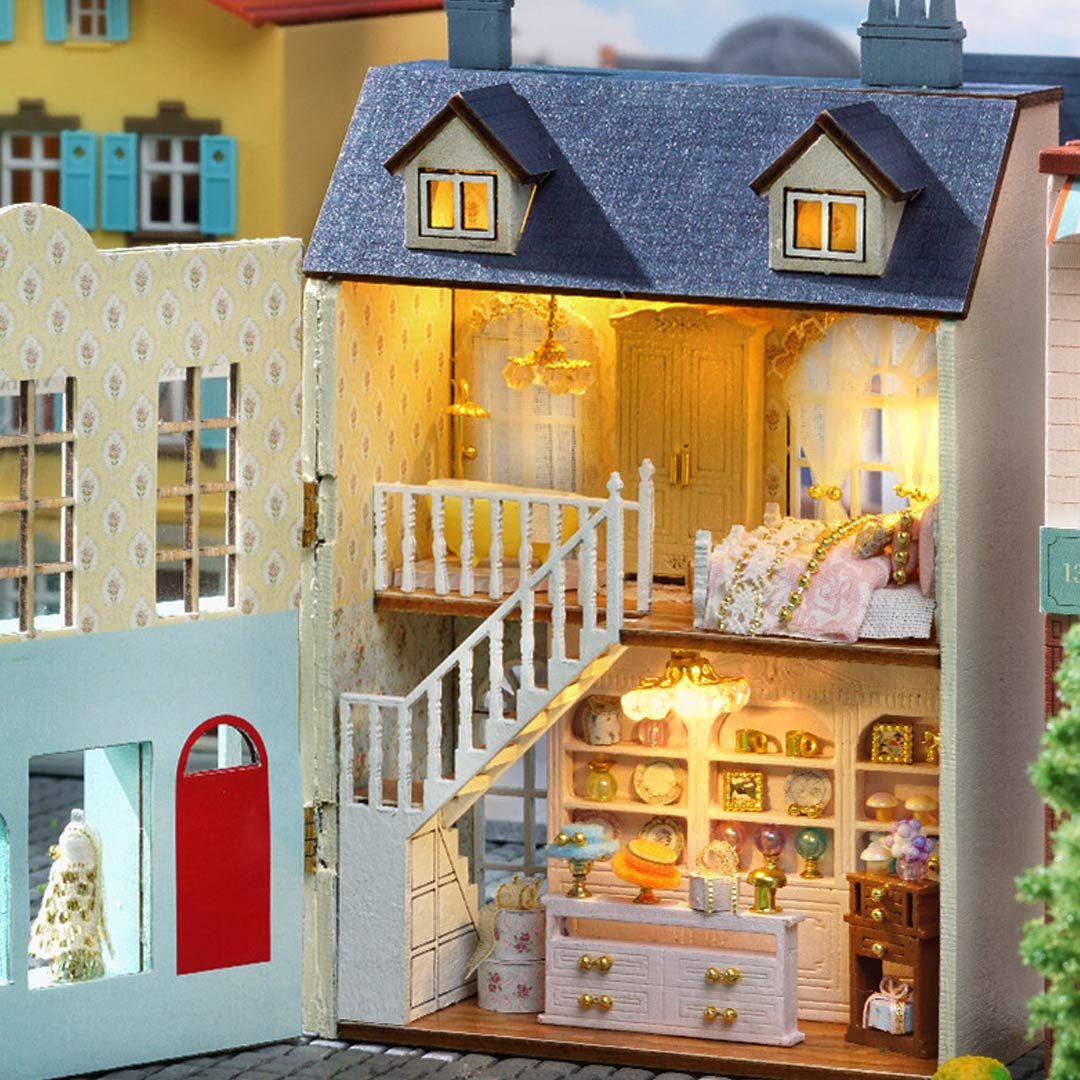 Romantic Castle DIY Miniature House Kit – Fifijoy