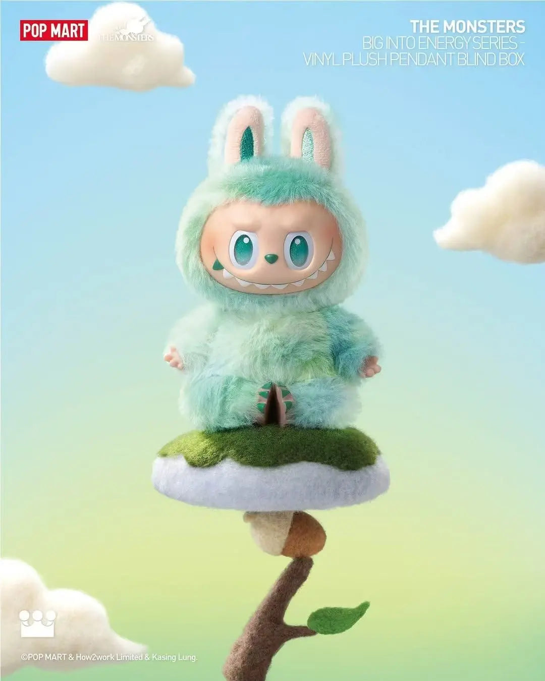 Labubu The monsters Big into Energy Vinyl Plush Blind Box | Arttoy