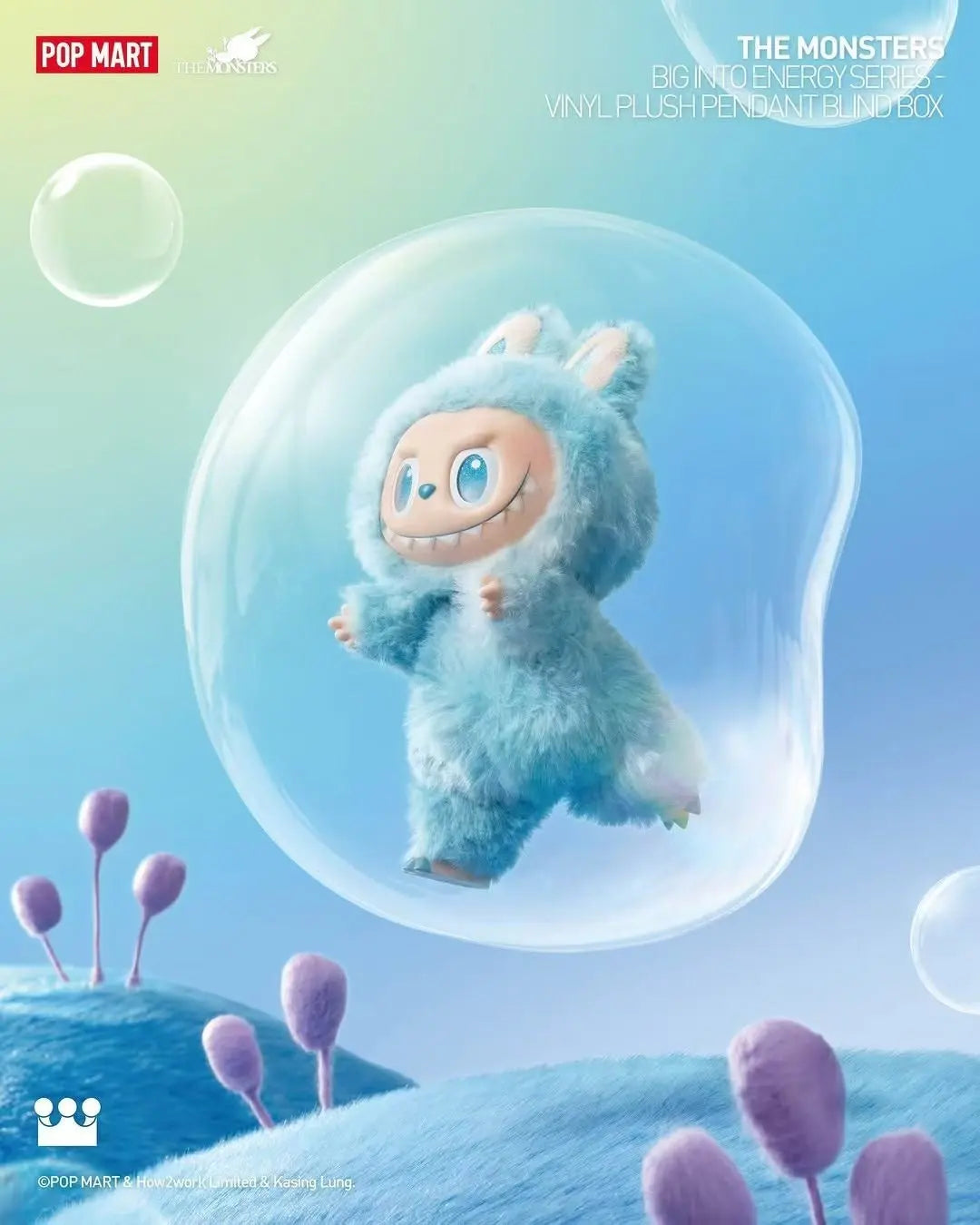 Labubu The monsters Big into Energy Vinyl Plush Blind Box | Arttoy