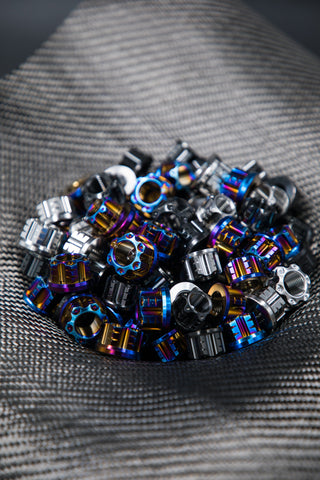 Rear Axle Nuts R/RX, S2, ZX – Flow Carbon