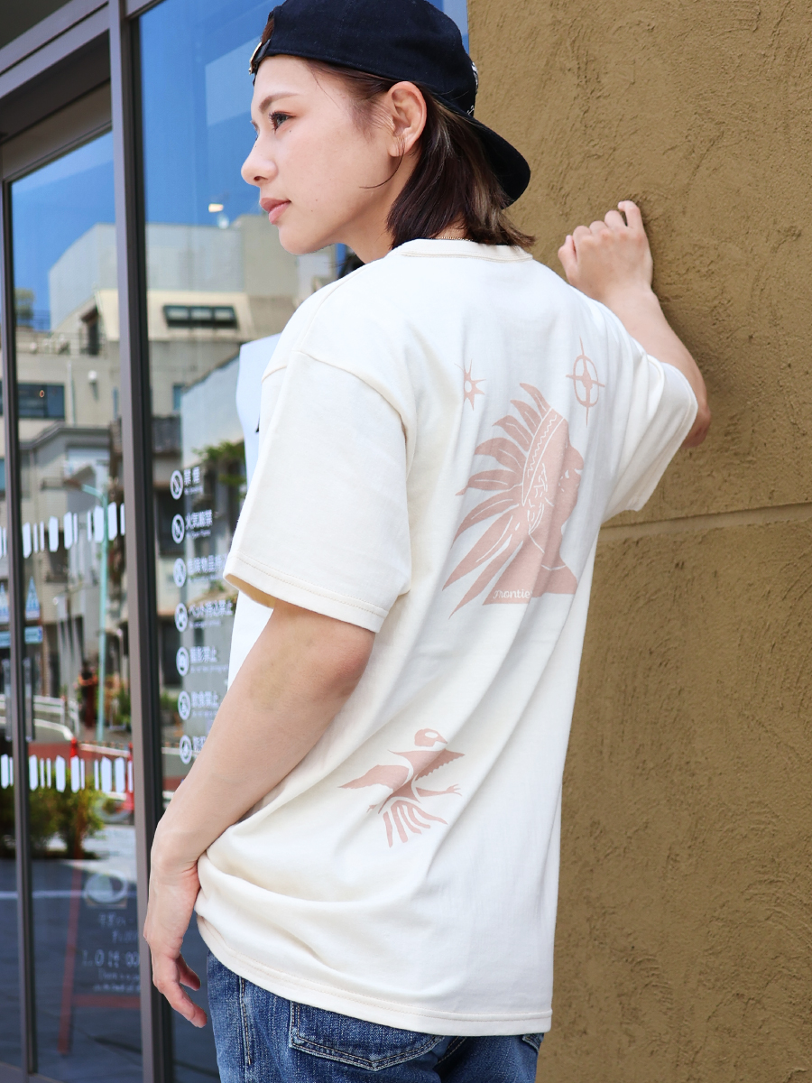 3本針の1本外し Tシャツ FN-THC-051 | THE FLAT HEAD