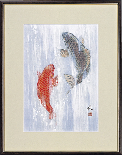 吉祥昇鯉」 作者/広森雄 - FROM JAPAN