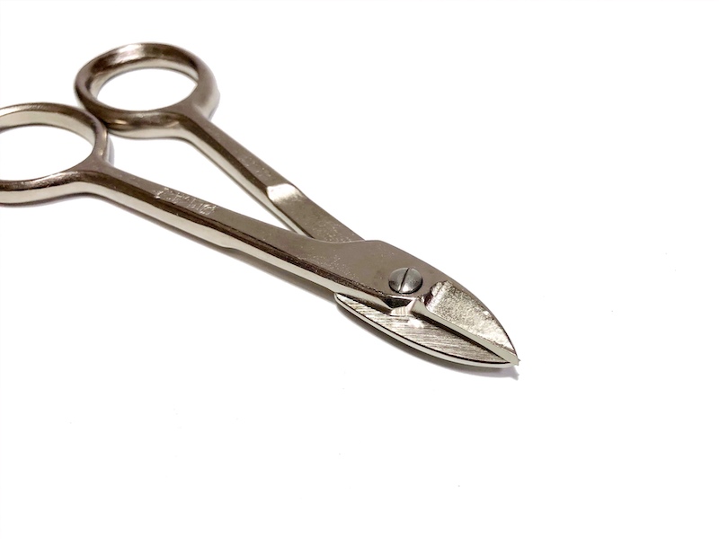 白染針金切小鋏（昌国）：昌国作盆栽道具 販売通販／FROM JAPAN