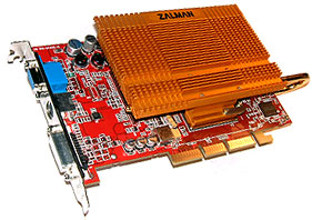 Zalman ZM80A-HP VGA Heatpipe Cooler Review on FrostyTech.com