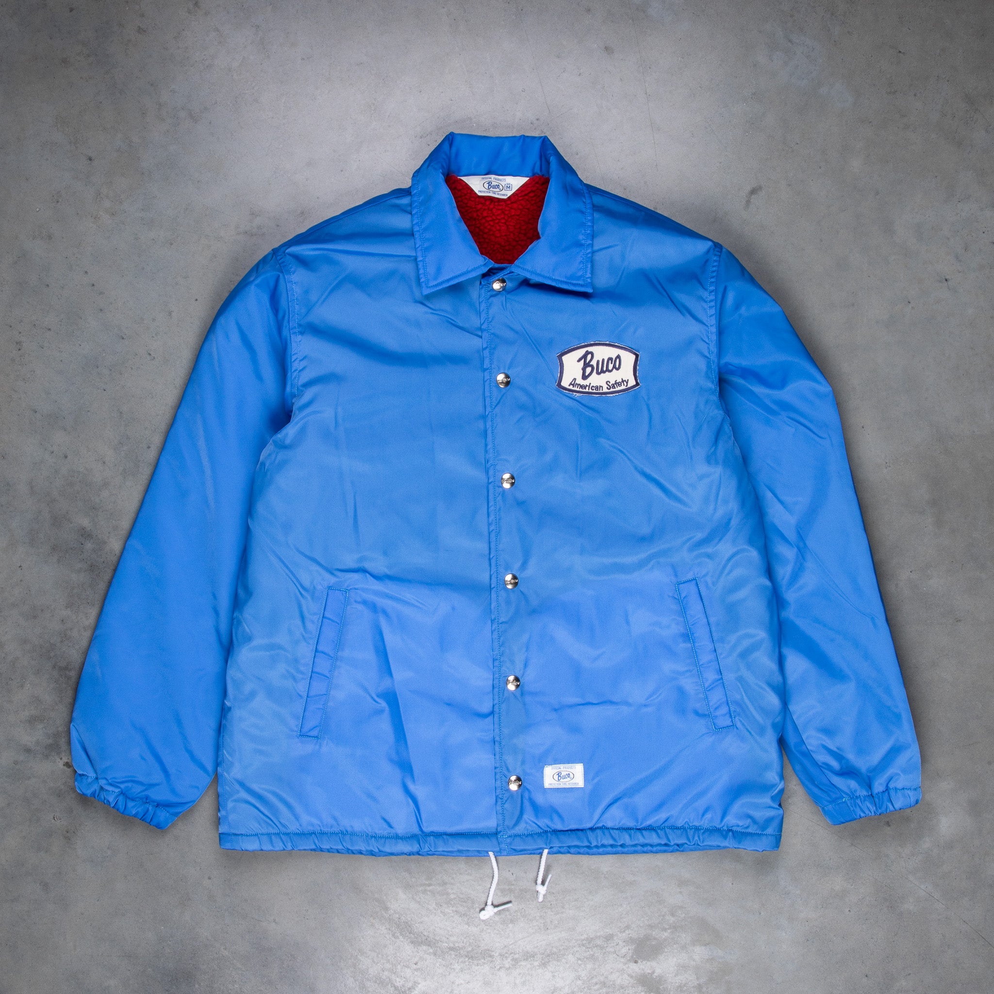Buco Acrylic Lined Coach Jacket / Engineer Royal Blue – Frans