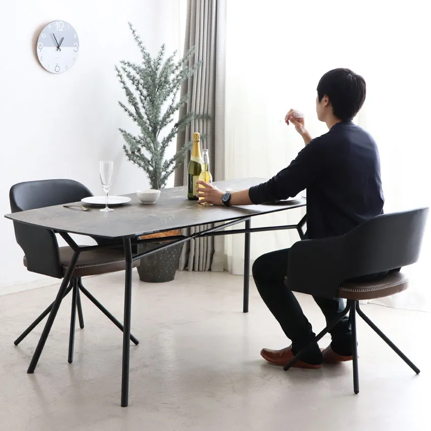 セラミックテーブル 170cm幅 4人用 ダイニングテーブル