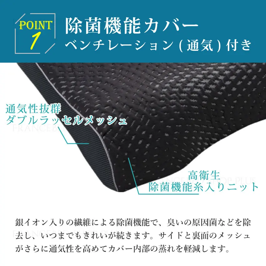 まくら LTショルダーフィットピロー ハード｜【公式通販】フランス