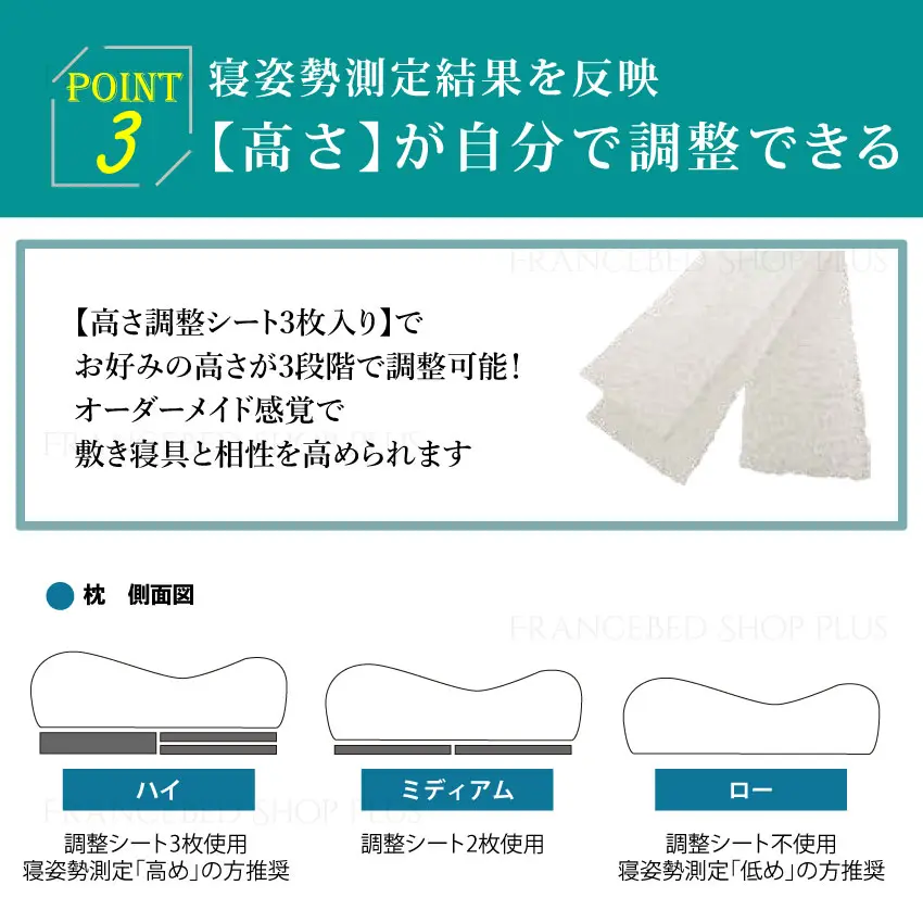 まくら LTショルダーフィットピロー ミディアムソフト｜【公式通販