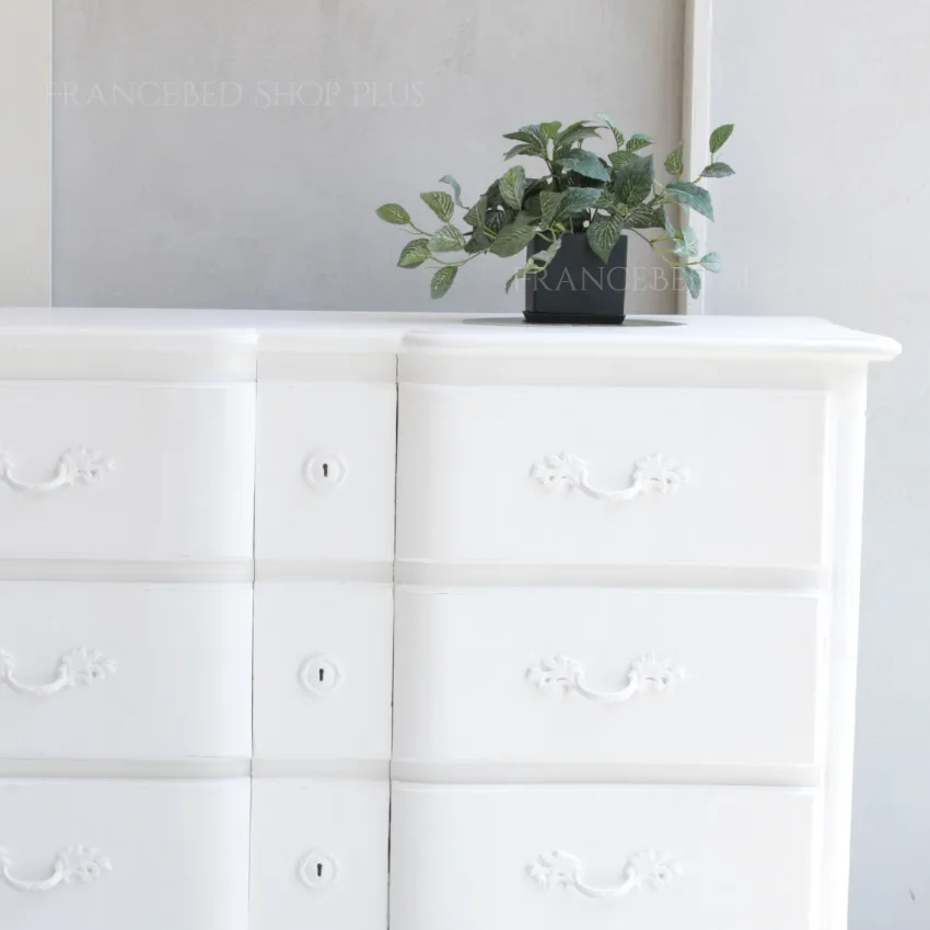 BLANC PEINTURE6ドロワー3段脚付き猫足チェスト | 【公式通販