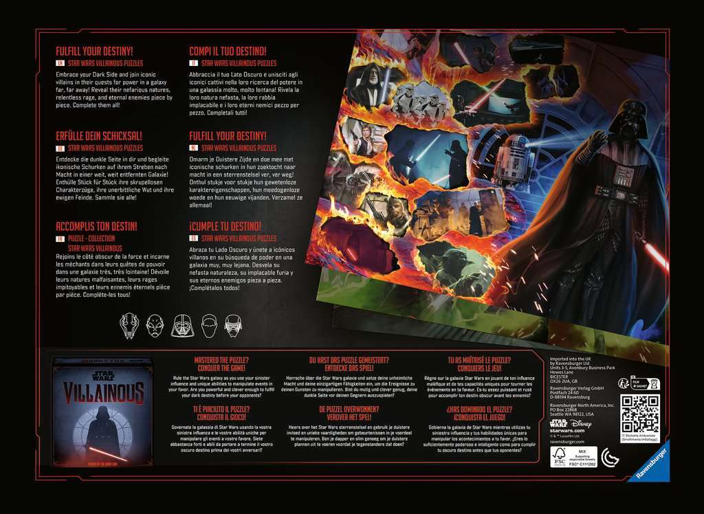 Star Wars Villainous: General Grievous (1000 pc Puzzles