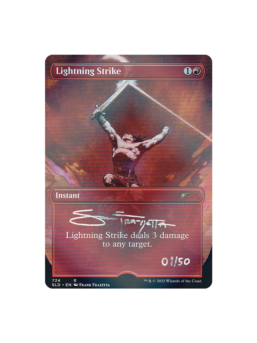 MTG: Frank Frazetta Secret Lair Foil Set (Signed AP Edition