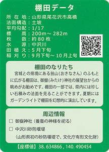 棚田カード | 数奇なカードコレクター