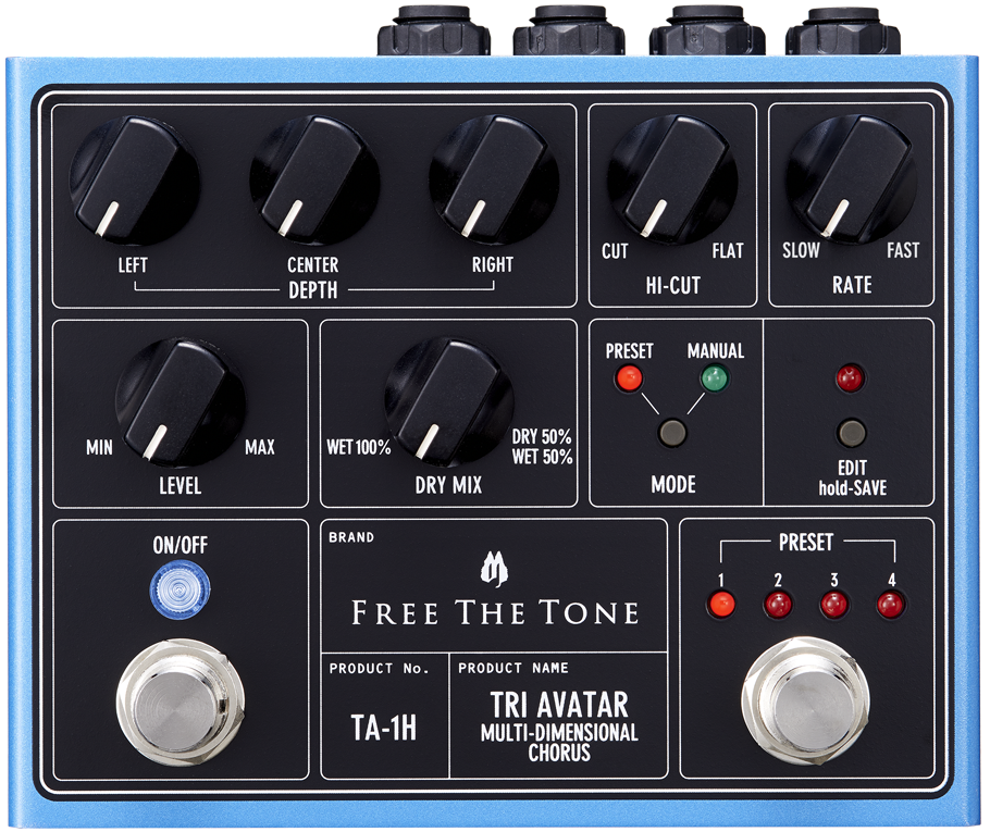 TRI AVATAR / TA-1H｜Products 商品紹介｜Free The Tone