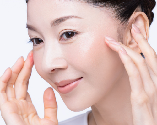 チーク HALU-HALU Qoo10] DIKALU ハート ポンポン 4色 チーク 低飽和