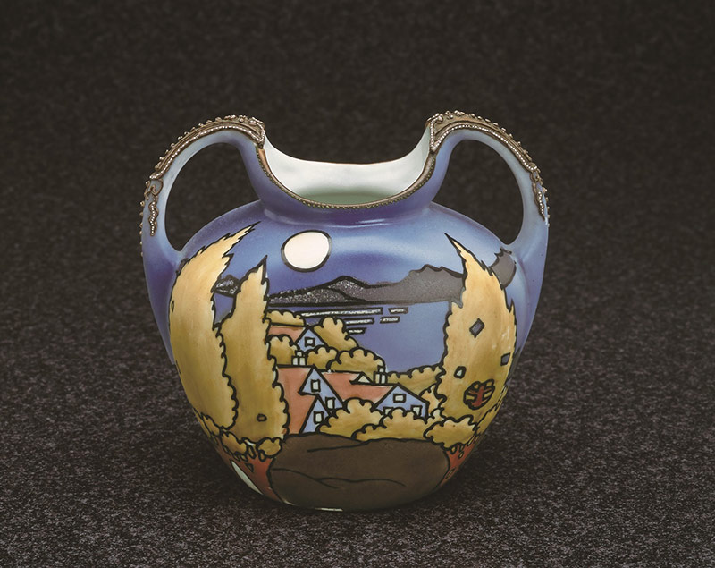 アールヌーヴォーからアールデコに咲いた「オールドノリタケ×若林