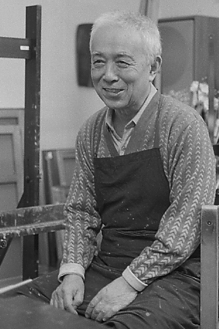 受注制作】婦人之友アートセレクション 高精彩複製画 大沢昌助「色の点