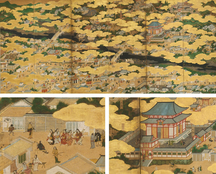 奈良県立万葉文化館に《洛中洛外図屏風》出品中！ | FAM NEWS | 東京