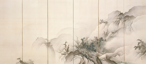 山水図 | 橋本雅邦 | 収蔵品詳細 | 作品を知る | 東京富士美術館