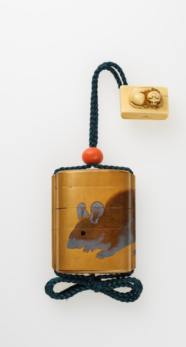 鼠蒔絵印籠 銘 鹽見政誠（圖） | 塩見政誠 | 収蔵品詳細 | 作品を知る