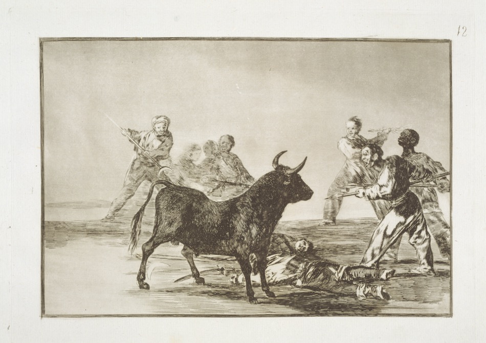 闘牛技/12 槍や半月槍、バンデリーリャ、その他の武器で牡牛の膝を切