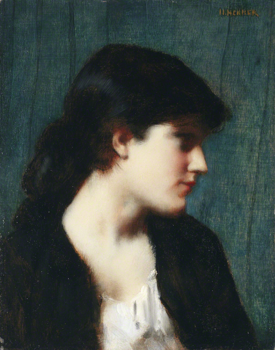 少女の横顔 | ジャン＝ジャック・エンネル | 収蔵品詳細 | 作品を知る