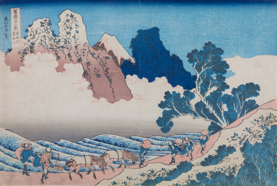 冨嶽三十六景 身延川裏不二 | 葛飾北斎 | 収蔵品詳細 | 作品を知る