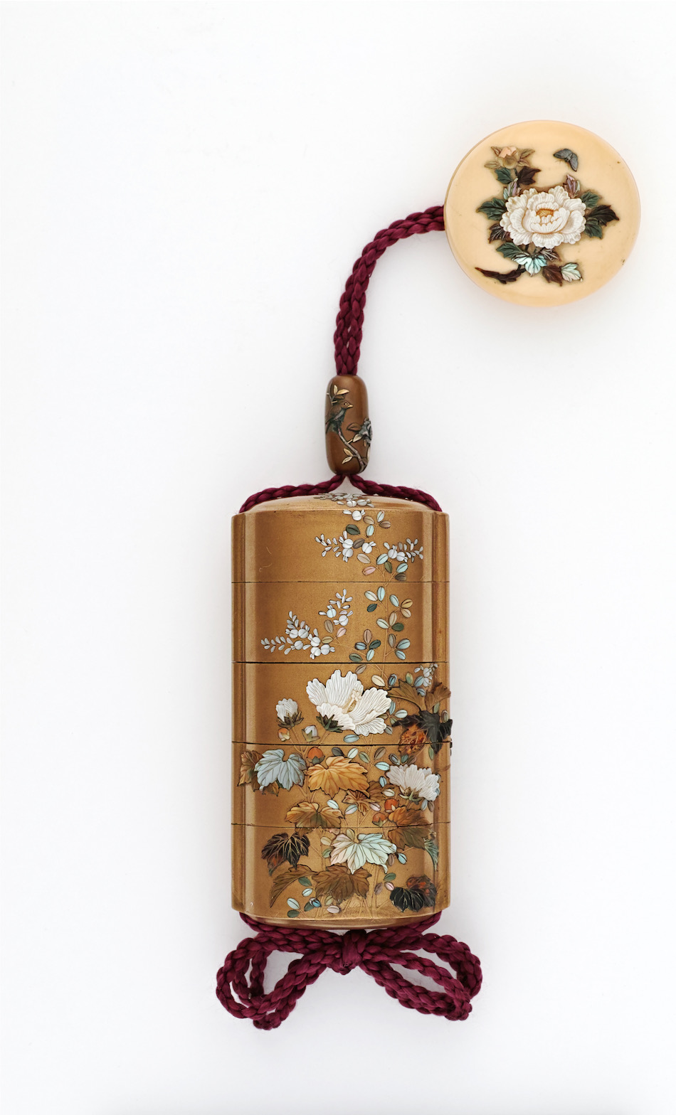 萩芙蓉蒔絵芝山象嵌印籠 | | 収蔵品詳細 | 作品を知る | 東京富士