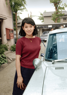 直筆サイン入り】ひし美ゆり子カラーポスター 1967 Ver.1 “美センにて