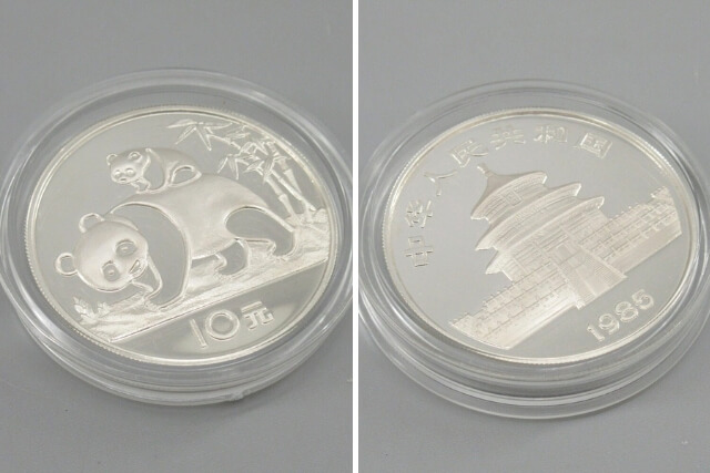 熊猫貨幣】中国パンダ銀貨（1985年銘）シルバーパンダの特徴と市場価値