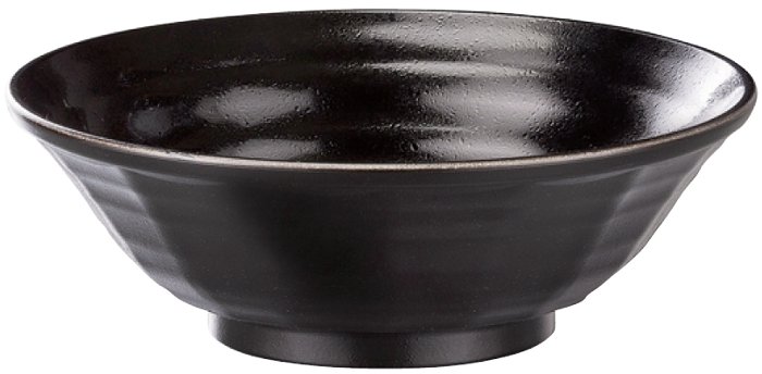 ラーメンどんぶり 超耐熱 ラーメン鉢 黒タタキの通販-フクジネット
