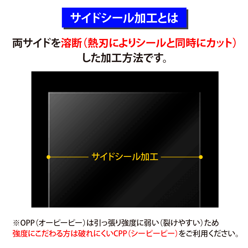 OPP袋テープなし A4用 標準#30【ワークアップ】
