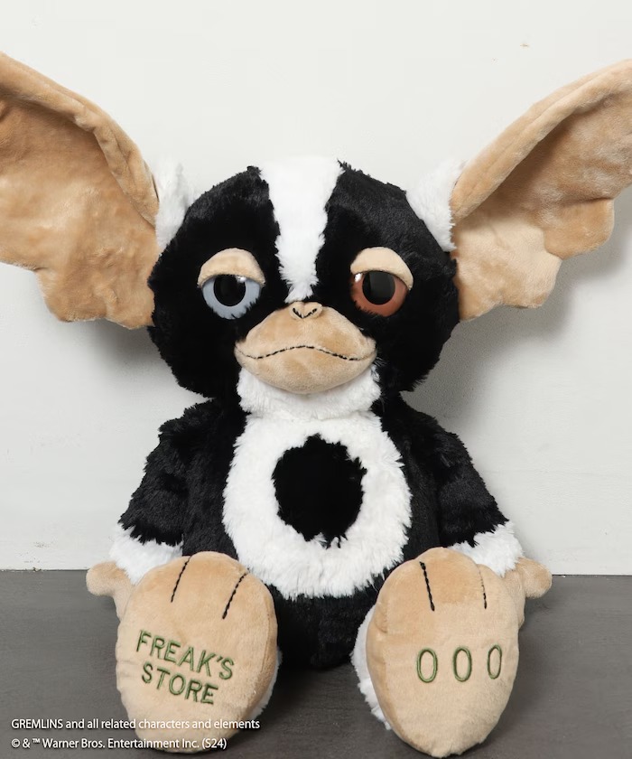 グレムリンのぬいぐるみ3サイズがフリークスストアにて抽選販売