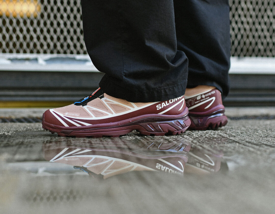2025年 10/4 発売】Salomon XT-6 GORE-TEX GTX “Mahogany Rose/Tawny