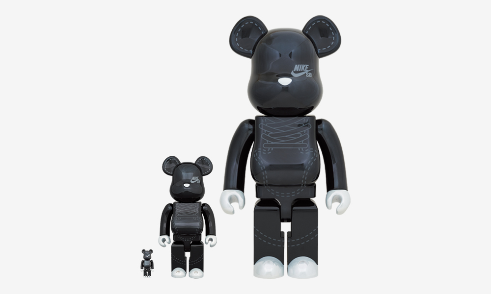 8月発売！BE@RBRICK × NIKE SB 2020 BLACK 100% & 400% / 1000% (ベア