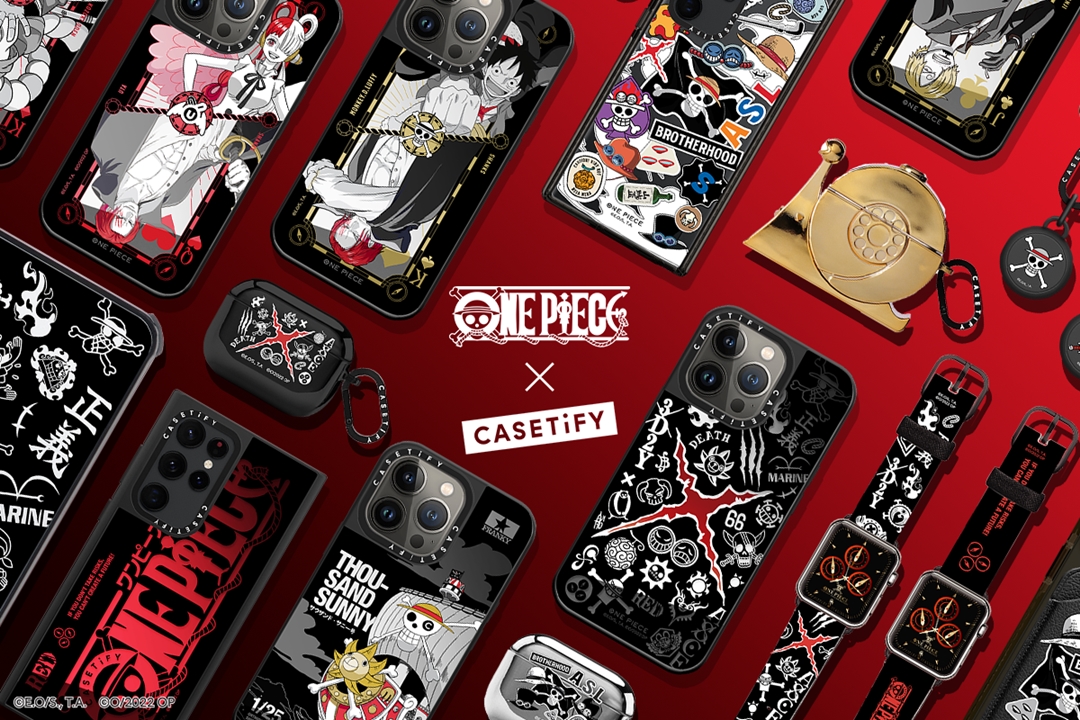 ONE PIECE x CASETiFY 第3弾「パイレーツブラック コレクション」が10